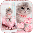 милый Китти Кэт тема Cute Kitty Cat APK