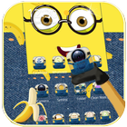 الأصفر لطيف الكرتون الموضوع Yellow Cute Cartoon أيقونة