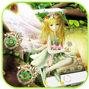 Fee Mädchen Wald Thema Fairy Girl Forest APK