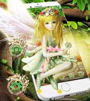 Hada niña bosque tema Fairy Girl Forest captura de pantalla 1