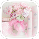 Pink Roses Flower Theme APK