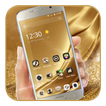 金色主題(金色壁紙、金色鎖屏與金色圖標)-適配三星等安卓手機