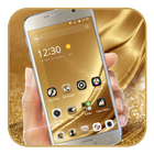 Gold Silk Luxury deluxe Theme آئیکن