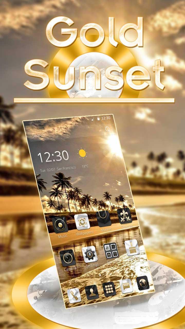 Android 用の ゴールドコーストの高級テーマ アンドロイド携帯電話用 Apk をダウンロード