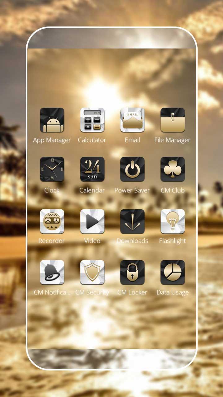 Android 用の ゴールドコーストの高級テーマ アンドロイド携帯電話用 Apk をダウンロード