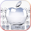 Crystal Apple Keyboard Theme