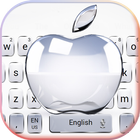 Crystal Apple Keyboard Theme icon