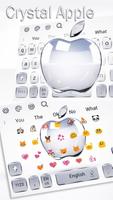 Crystal Apple Keyboard Theme 截图 2