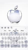 Crystal Apple Keyboard Theme 截图 3