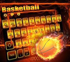 Bóng rổ Bàn phím Chạy Bàn chủ đề Basketball Fire bài đăng
