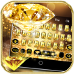 الذهب الماس لوحة المفاتيح موضوع Gold Diamond
