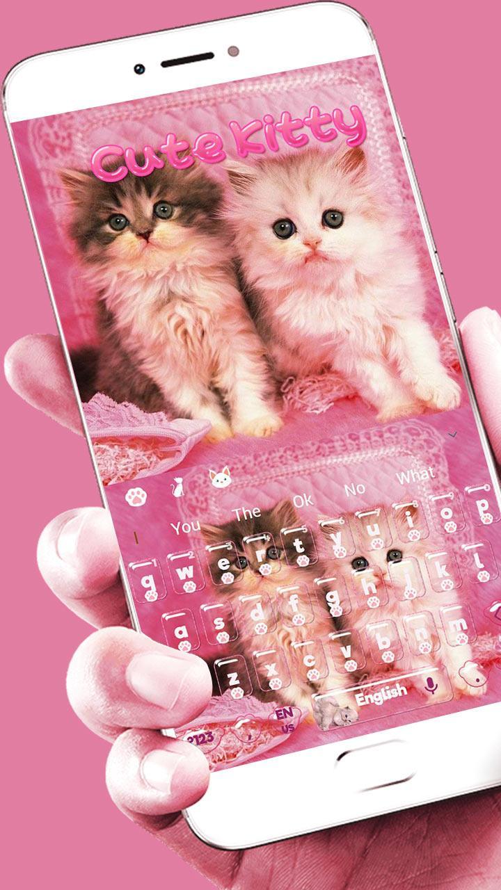 Pink Kucing Kitty Keyboard Tema For Android Apk Download
