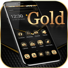 Black Gold Theme Live Wallpaper آئیکن