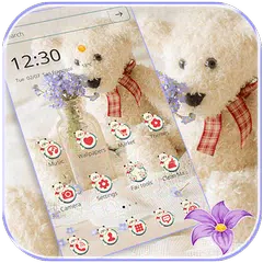 Teddy Bear Theme Forget-me-not APK download