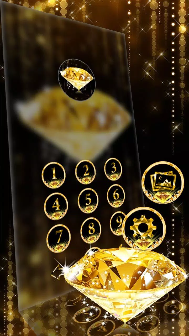Tải xuống APK Vàng kim cương chủ đề hình nền Gold Diamond cho Android