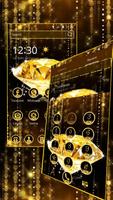 Emas berlian tema Wallpaper Gold Diamond screenshot 2