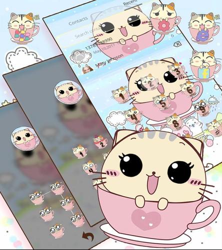 無料で 無料かわいいキティのテーマカップ猫の壁紙 Kawaii Kitty Cup Cat アプリの最新版 Apk1 2 3をダウンロードー Android用 無料かわいいキティのテーマカップ猫の壁紙 Kawaii Kitty Cup Cat Apk の最新バージョンをダウンロード Apkfab Com Jp