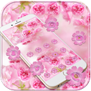 Sakura Blossom Pink Theme APK