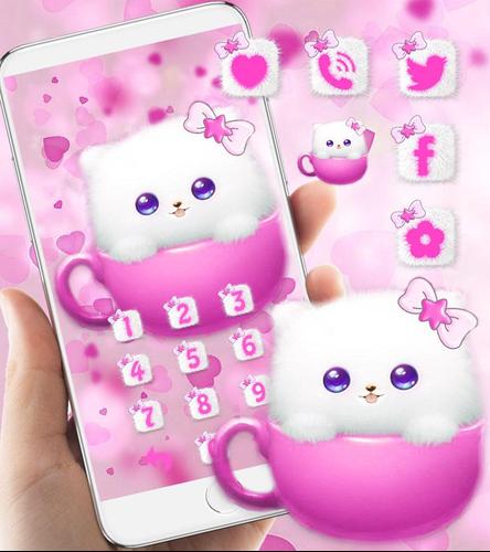 無料で ピンクの子猫のテーマの壁紙 Pink Kitty アプリの最新版 Apk1 2 3をダウンロードー Android用 ピンクの子猫のテーマの壁紙 Pink Kitty Apk の最新バージョンをダウンロード Apkfab Com Jp