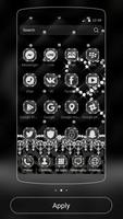 1 Schermata Black Lace Leopard Theme