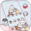 Cup Kitty Theme Wallpaper