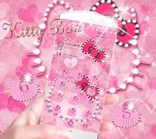 Pink Kitty Diamond Theme ภาพหน้าจอ 2