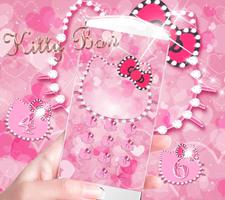 핑크 키티 다이아몬드 테마 Pink Kitty Diamond 스크린샷 3