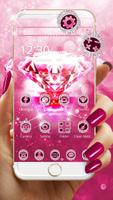 Rosa Diamante  Pink Diamond Tema Cartaz