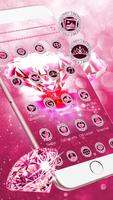 Rosa Diamante  Pink Diamond Tema imagem de tela 1