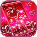 long lanh yêu tia lửa chủ đề Love Sparkle APK