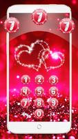 برنامه‌نما Glitter Love Sparkle Theme Wallpaper عکس از صفحه