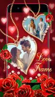 Romantic Love Rose Photo Frames capture d'écran 1