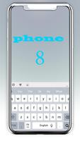 Phone8 Clavier Thème capture d'écran 3