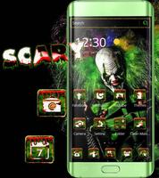 Spooky pitre tueur theme Spooky Clown Killer Affiche