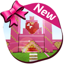 Pink Diamond Princess Castle MCPE Girl Game APK