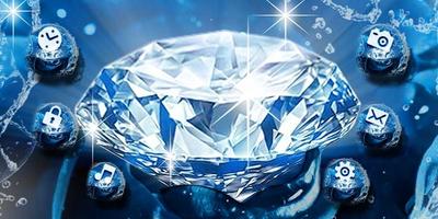 3 Schermata Diamond Glitter Theme