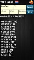 WordFeud Finder - Dutch New capture d'écran 1