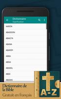 La Sainte Bible Dictionnaire Ekran Görüntüsü 1