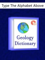 Geology Dictionary Cartaz