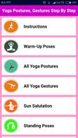 Poster Yoga Guide in English