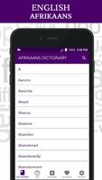 Afrikaans Dictionary تصوير الشاشة 1