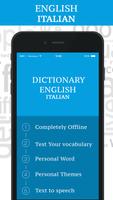 Italian Dictionary Plakat