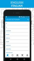 Italian Dictionary capture d'écran 1