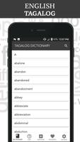 Tagalog Dictionary capture d'écran 1