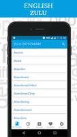 Zulu Dictionary capture d'écran 1