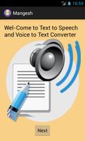 Text to Speech to Text poster