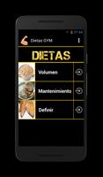 dietas para el gimnasio Affiche