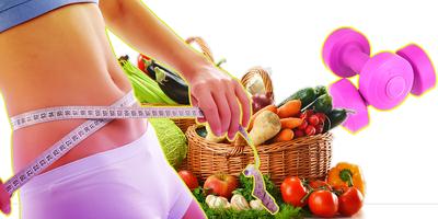 Diet plan for weight loss poster