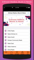 Eritrean Radios, News & Music Plakat