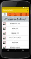 Tanzanian Radios, Music & News Affiche